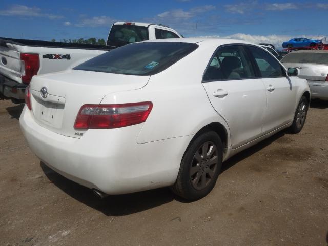 4T1BK46K17U541754 - 2007 TOYOTA CAMRY LE WHITE photo 4