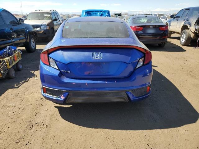 2HGFC4B00GH300523 - 2016 HONDA CIVIC LX BLUE photo 6