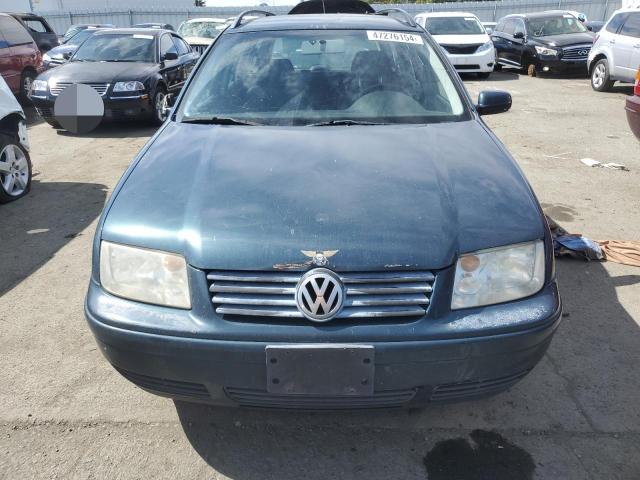 WVWRL61J74W111477 - 2004 VOLKSWAGEN JETTA GL TURQUOISE photo 5