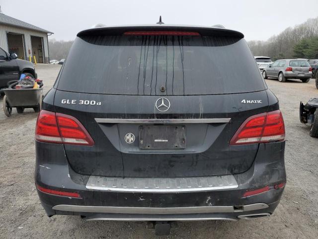 4JGDA0EB4GA801216 - 2016 MERCEDES-BENZ GLE 300D 4MATIC BLACK photo 6