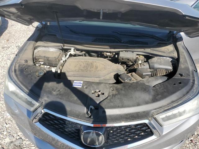 5FRYD3H35HB001549 - 2017 ACURA MDX GRAY photo 11