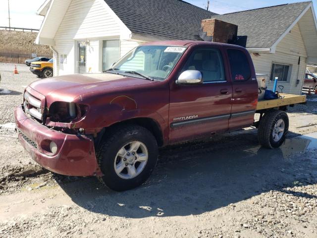 5TBBT44143S359646 - 2003 TOYOTA TUNDRA ACCESS CAB SR5 BURGUNDY photo 1