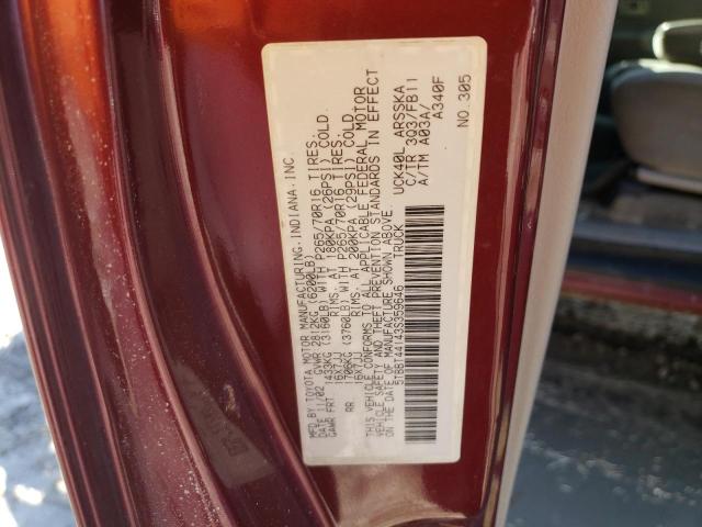5TBBT44143S359646 - 2003 TOYOTA TUNDRA ACCESS CAB SR5 BURGUNDY photo 13