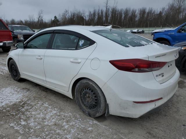 5NPD74LF9HH210017 - 2017 HYUNDAI ELANTRA SE WHITE photo 2