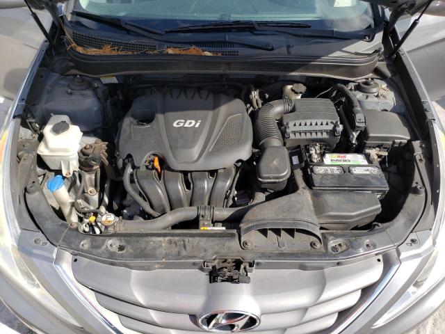 5NPEB4AC5DH664528 - 2013 HYUNDAI SONATA GLS GRAY photo 11