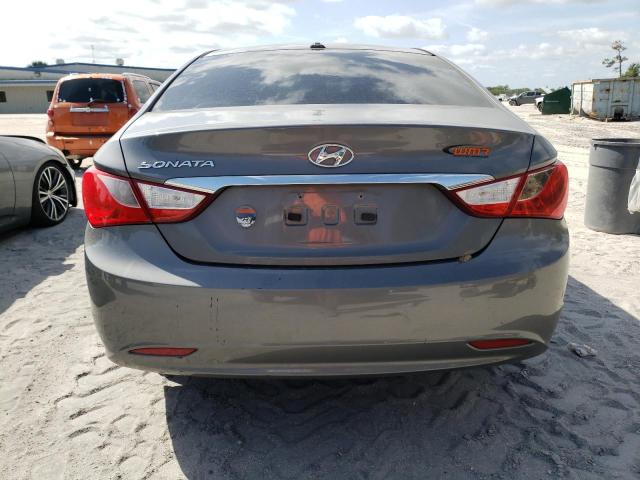 5NPEB4AC5DH664528 - 2013 HYUNDAI SONATA GLS GRAY photo 6