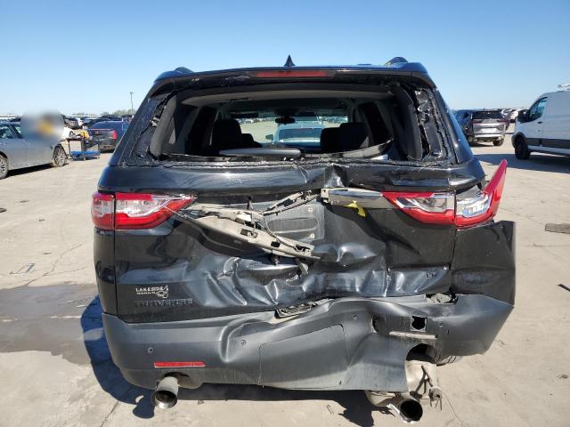 1GNERGKW2KJ315036 - 2019 CHEVROLET TRAVERSE LT BLACK photo 6