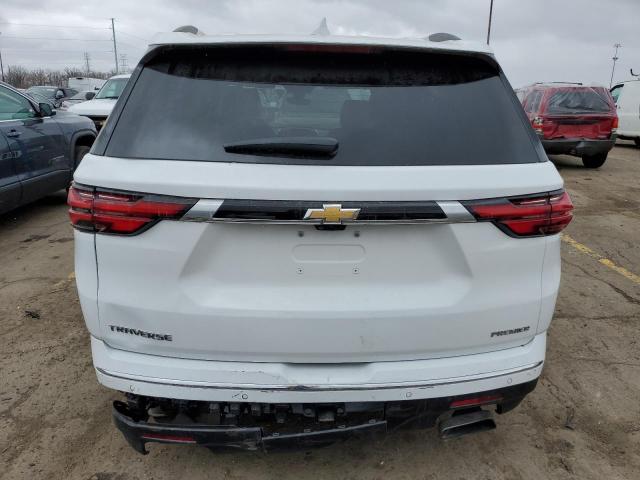 1GNEVKKW1NJ135078 - 2022 CHEVROLET TRAVERSE PREMIER WHITE photo 6