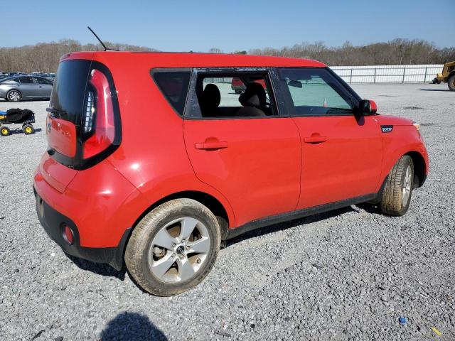 KNDJN2A29K7672568 - 2019 KIA SOUL RED photo 3