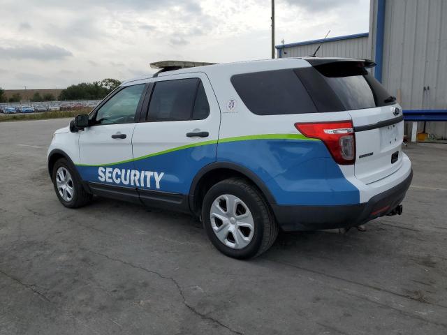 1FM5K8AR9EGB69097 - 2014 FORD EXPLORER POLICE INTERCEPTOR TWO TONE photo 2