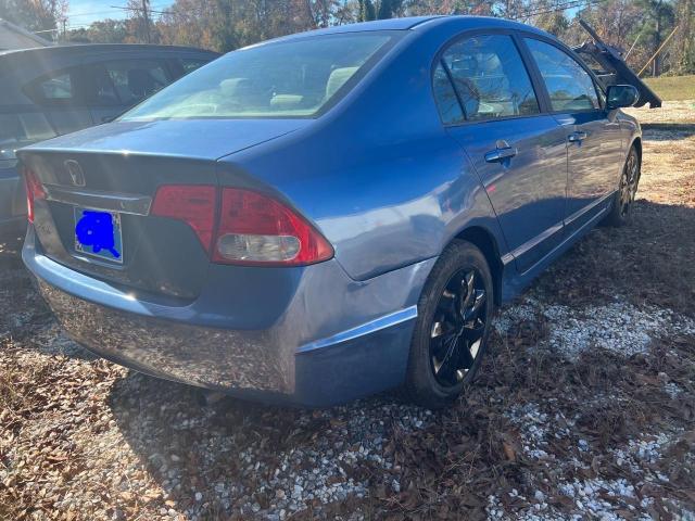 19XFA1F50BE018430 - 2011 HONDA CIVIC LX BLUE photo 4