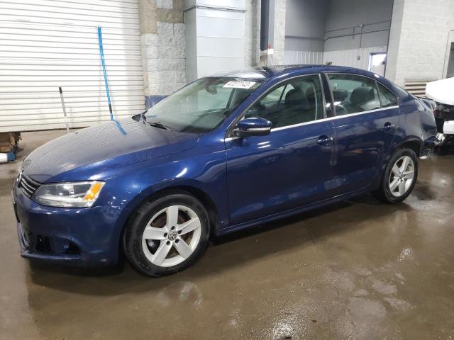 3VWLL7AJ1DM290835 - 2013 VOLKSWAGEN JETTA TDI BLUE photo 1