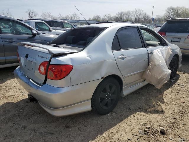 1NXBR32E16Z593597 - 2006 TOYOTA COROLLA CE SILVER photo 3