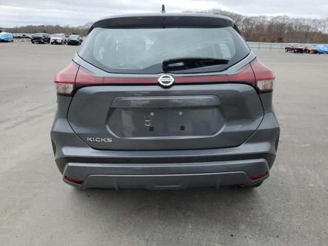 3N1CP5BV8ML531148 - 2021 NISSAN KICKS S GRAY photo 6