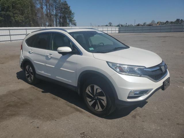 5J6RM4H95FL070133 - 2015 HONDA CR-V TOURING WHITE photo 4