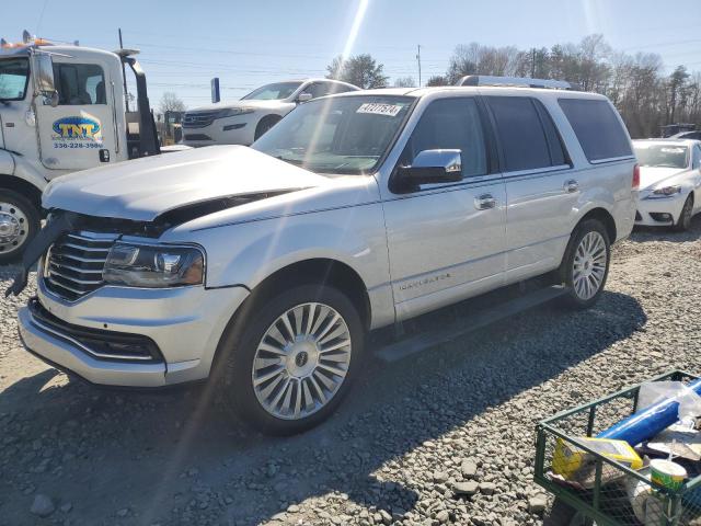 5LMJJ2LT7HEL09846 - 2017 LINCOLN NAVIGATOR RESERVE SILVER photo 1