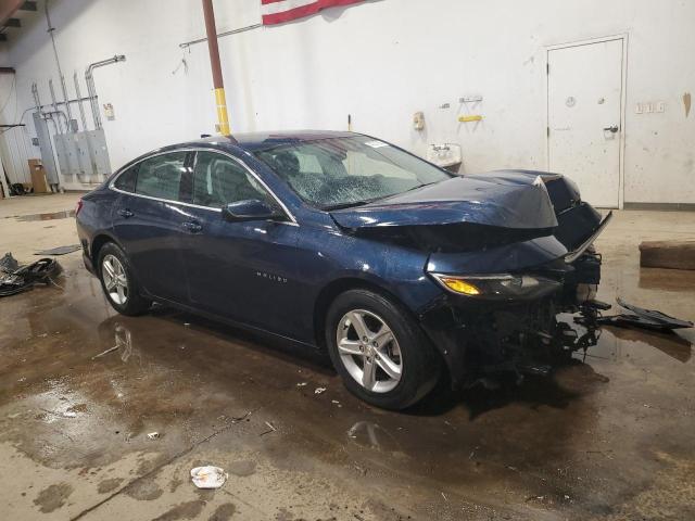 1G1ZD5ST4NF157303 - 2022 CHEVROLET MALIBU LT BLUE photo 4