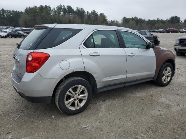 2CNALBEC9B6269629 - 2011 CHEVROLET EQUINOX LS SILVER photo 3