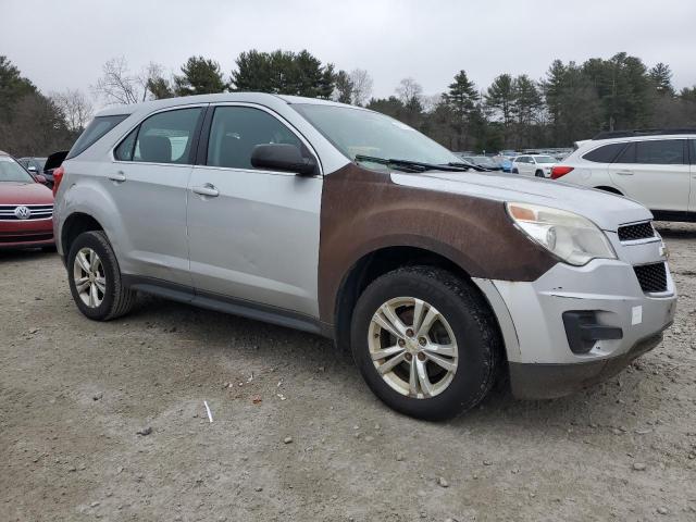 2CNALBEC9B6269629 - 2011 CHEVROLET EQUINOX LS SILVER photo 4