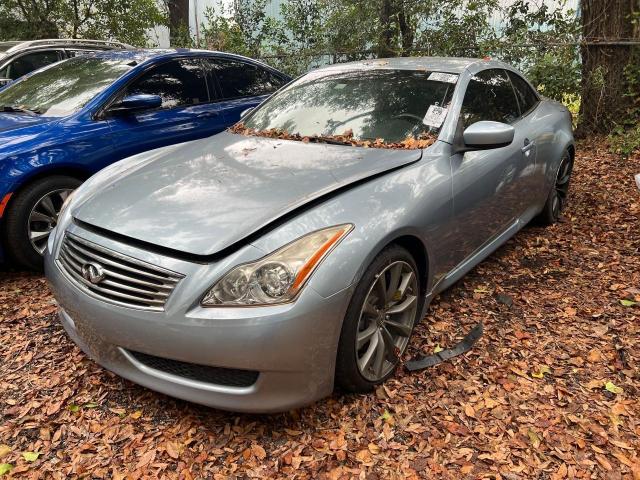 JNKCV66E79M724535 - 2009 INFINITI G37 BASE BLUE photo 2