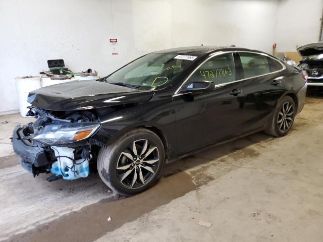 1G1ZG5ST4LF043550 - 2020 CHEVROLET MALIBU RS 黑色 照片 1