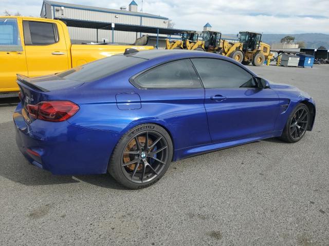 WBS3S7C51KAC09330 - 2019 BMW M4 CS BLUE photo 3