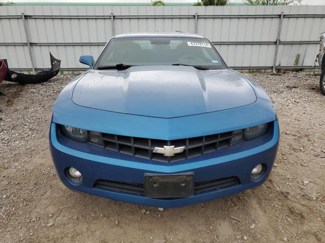 2G1FB1EV4A9170392 - 2010 CHEVROLET CAMARO LT BLUE photo 5