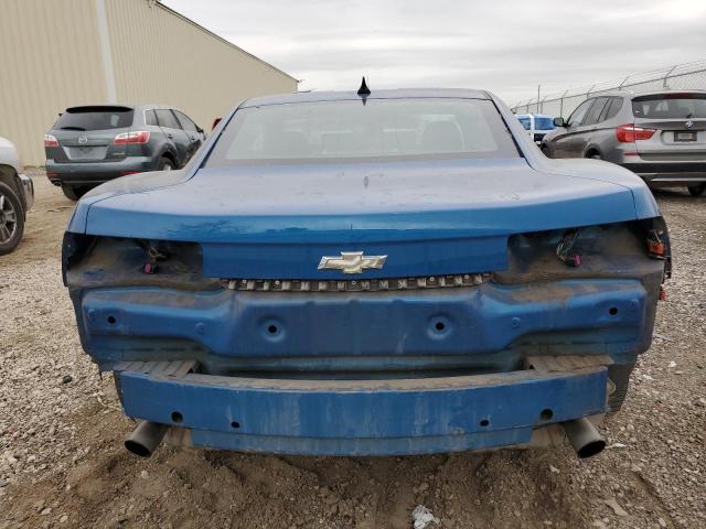 2G1FB1EV4A9170392 - 2010 CHEVROLET CAMARO LT BLUE photo 6