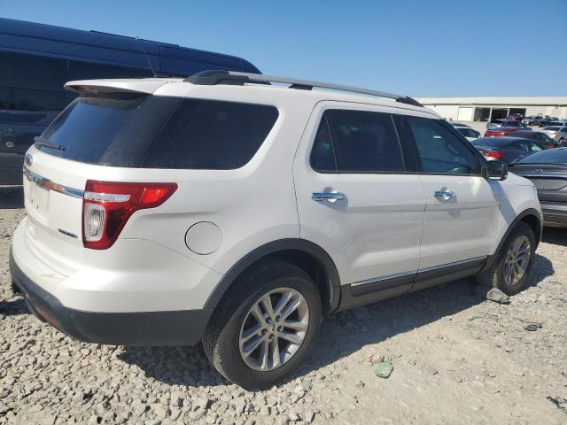 1FM5K7D88DGB03362 - 2013 FORD EXPLORER XLT WHITE photo 3