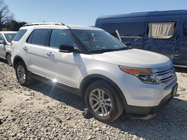 1FM5K7D88DGB03362 - 2013 FORD EXPLORER XLT WHITE photo 4