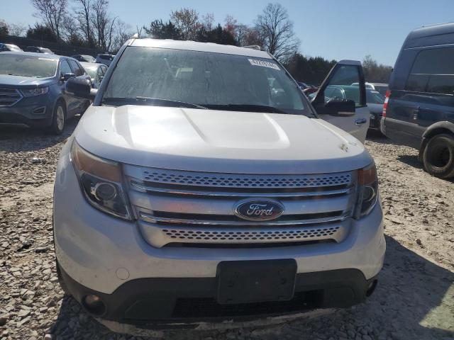 1FM5K7D88DGB03362 - 2013 FORD EXPLORER XLT WHITE photo 5