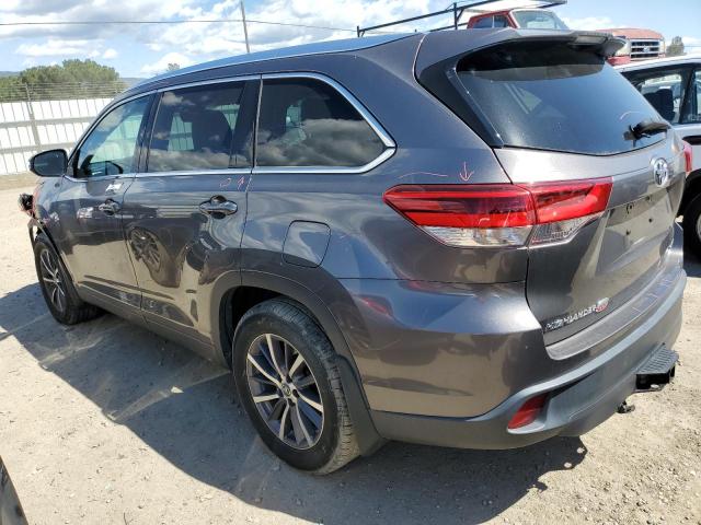 5TDJZRFH8HS436311 - 2017 TOYOTA HIGHLANDER SE GRAY photo 2