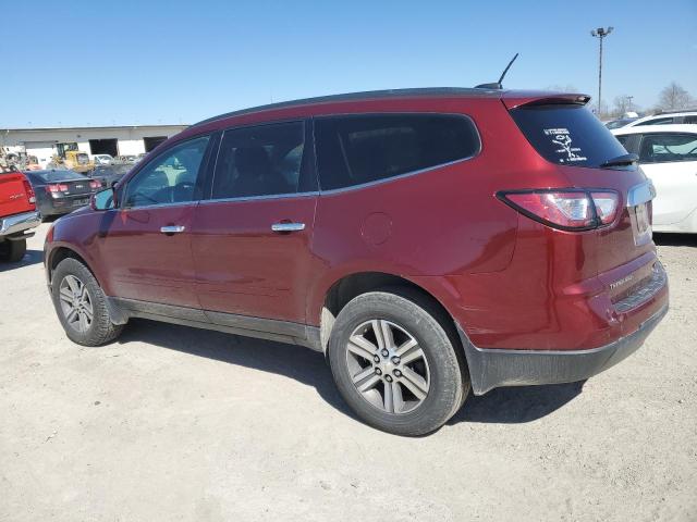 1GNKRGKD2HJ301826 - 2017 CHEVROLET TRAVERSE LT RED photo 2