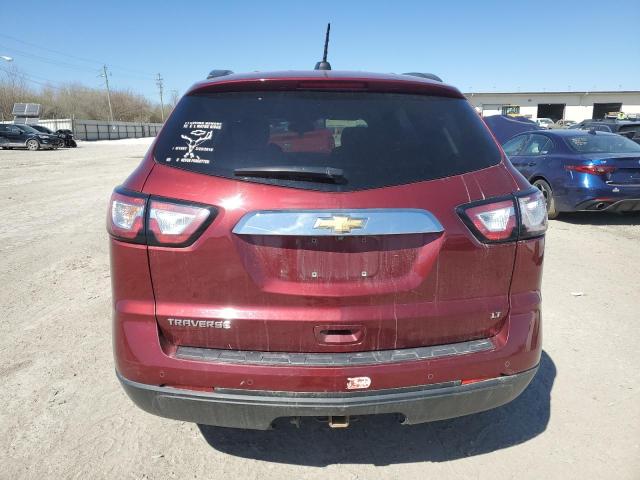 1GNKRGKD2HJ301826 - 2017 CHEVROLET TRAVERSE LT RED photo 6