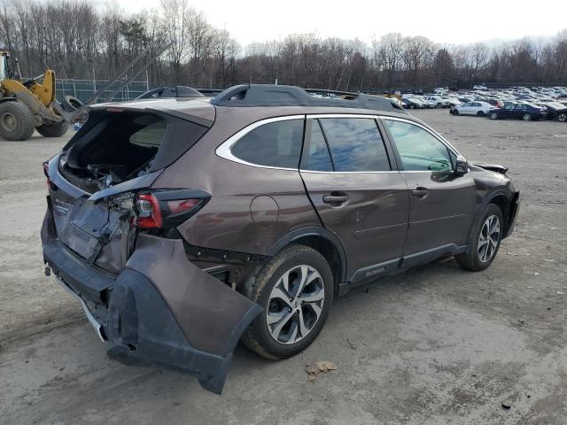 4S4BTANC4L3162043 - 2021 SUBARU OUTBACK LIMITED BROWN photo 3