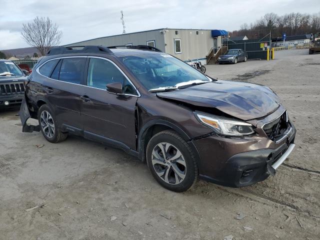 4S4BTANC4L3162043 - 2021 SUBARU OUTBACK LIMITED BROWN photo 4