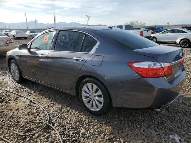 1HGCR3F87EA032190 - 2014 HONDA ACCORD EXL GRAY photo 2