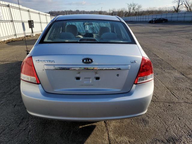 KNAFE122275455412 - 2007 KIA SPECTRA EX SILVER photo 6