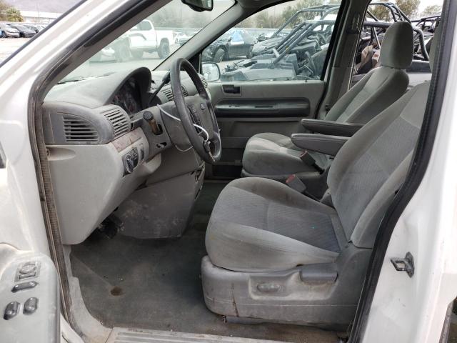 2FMZA52294BA16715 - 2004 FORD FREESTAR SEL WHITE photo 7