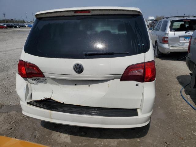 2V4RW4D17AR230874 - 2010 VOLKSWAGEN ROUTAN S WHITE photo 6