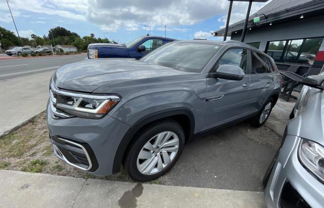 1V21E2CA8LC211132 - 2020 VOLKSWAGEN ATLAS CROS SE ნაცრისფერი ფოტო 2