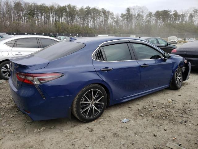 4T1T11AK8PU128517 - 2023 TOYOTA CAMRY SE NIGHT SHADE BLUE photo 3