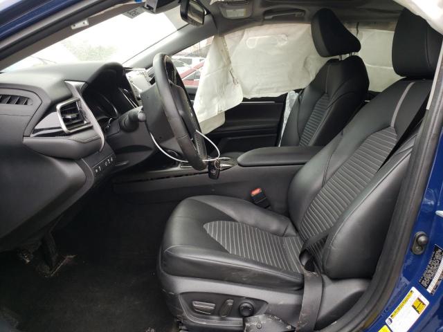 4T1T11AK8PU128517 - 2023 TOYOTA CAMRY SE NIGHT SHADE BLUE photo 7