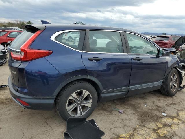 2HKRW6H35HH206596 - 2017 HONDA CR-V LX BLUE photo 3