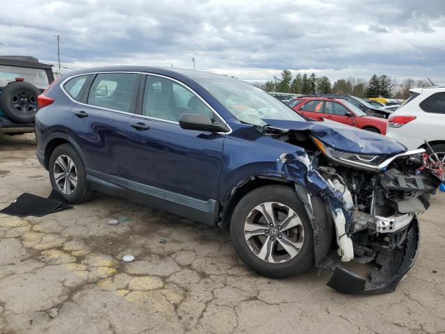 2HKRW6H35HH206596 - 2017 HONDA CR-V LX BLUE photo 4