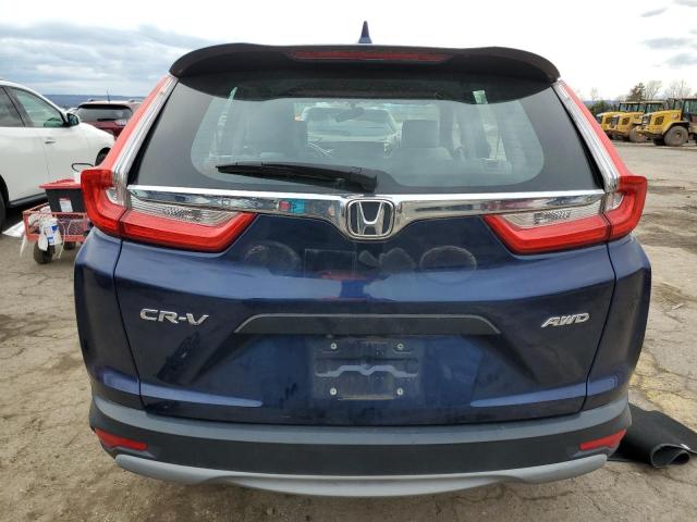 2HKRW6H35HH206596 - 2017 HONDA CR-V LX BLUE photo 6