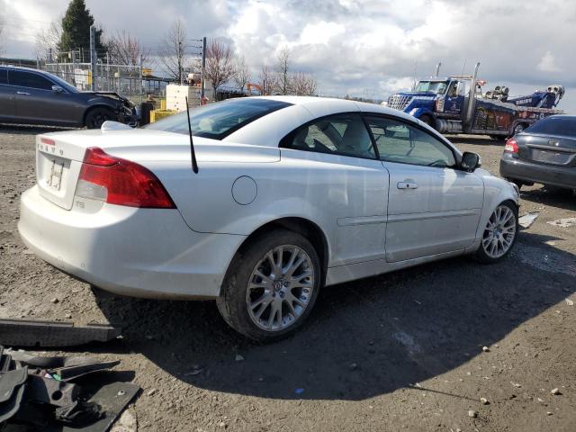 YV1672MC6DJ143924 - 2013 VOLVO C70 T5 WHITE photo 3