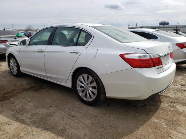 1HGCR2F8XDA057206 - 2013 HONDA ACCORD EXL WHITE photo 2