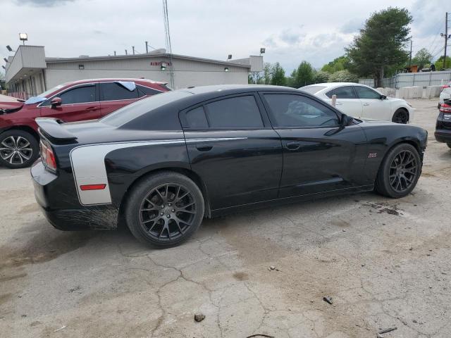 2C3CDXCT1CH104307 - 2012 DODGE CHARGER R/T BLACK photo 3