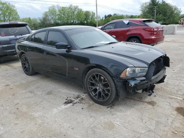 2C3CDXCT1CH104307 - 2012 DODGE CHARGER R/T BLACK photo 4